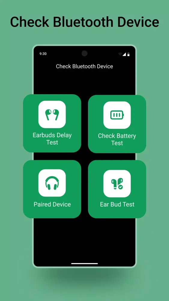 Capturas de pantalla de Bluetooth Device Audio Test