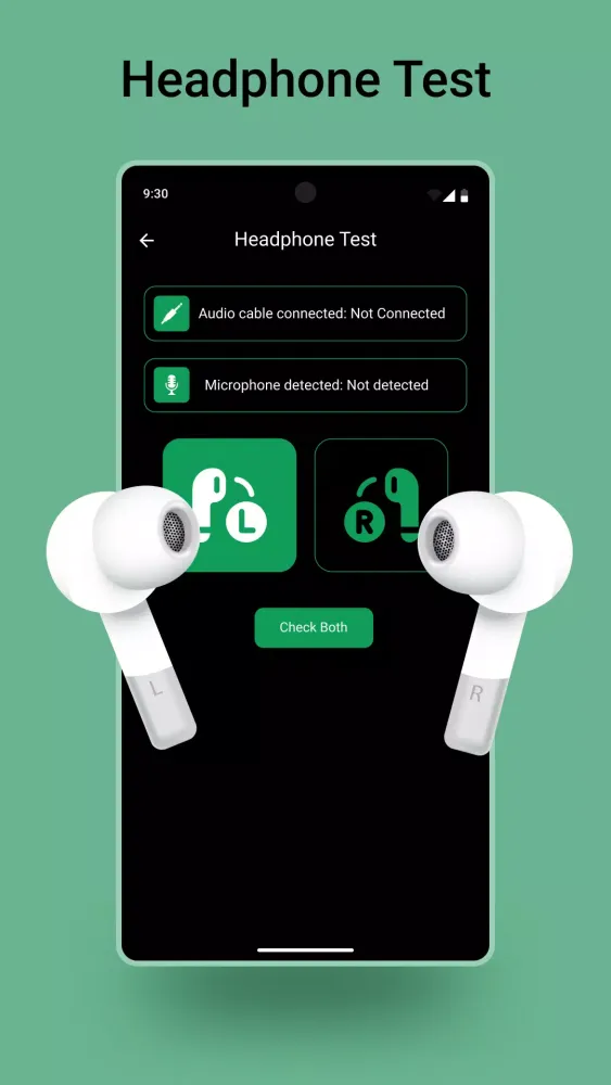 Capturas de pantalla de Bluetooth Device Audio Test