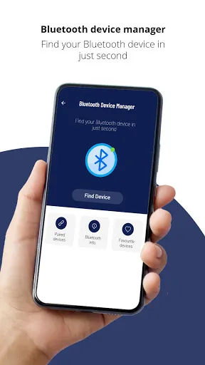 Tangkapan layar Bluetooth Device Manager