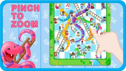 Tangkapan layar Snakes and Ladders NoLimits