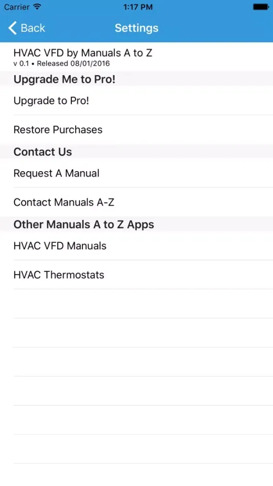 HVAC VFD by Manuals A to Z スクリーンショット