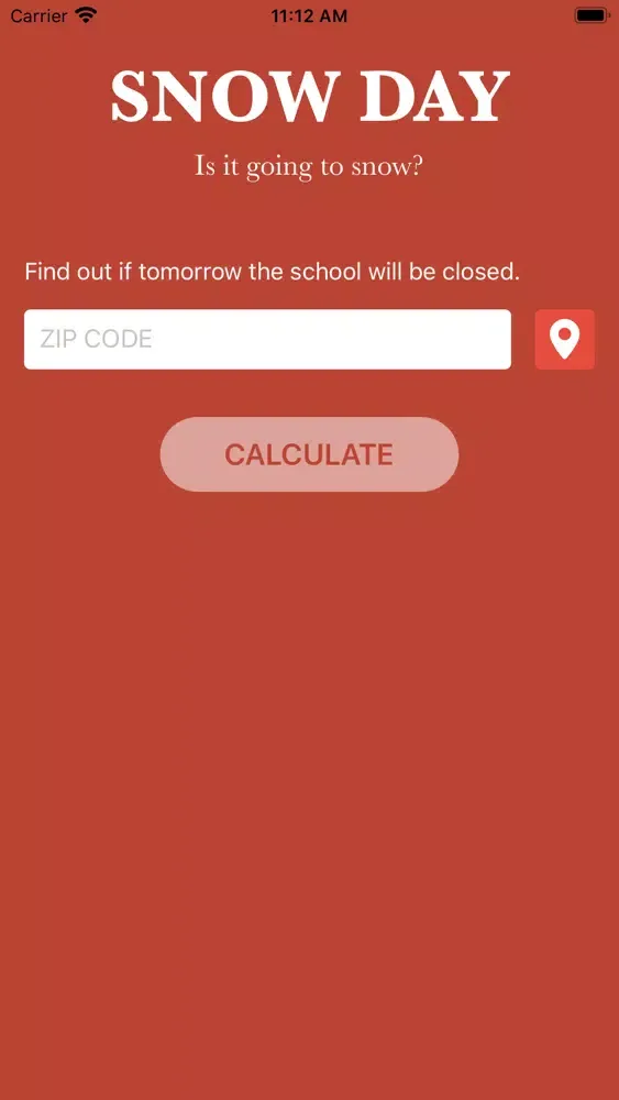 Captures d'écran de Snow Day for School closed