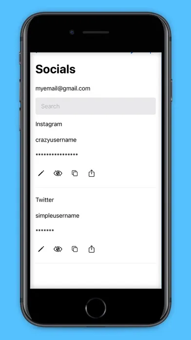 Скриншоты Safelogs - Password Management