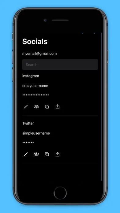 Скриншоты Safelogs - Password Management