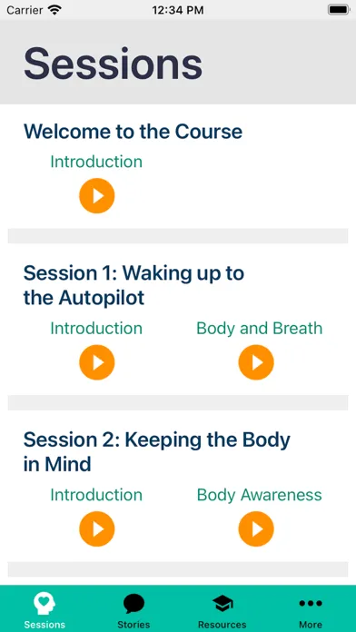 Capturas de tela do Present Mind - Mindfulness