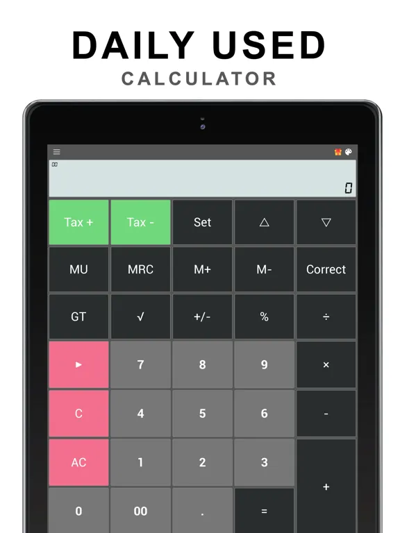 Capturas de tela do Desktop Calculator Pro iPad 
