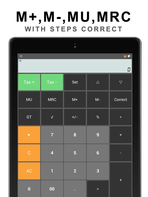 Capturas de tela do Desktop Calculator Pro iPad 
