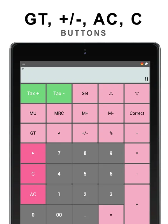 Capturas de tela do Desktop Calculator Pro iPad 