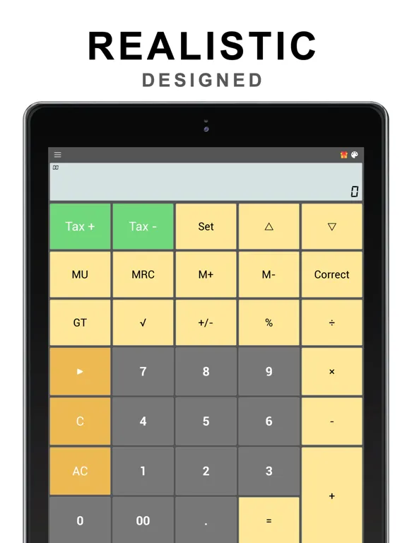 Capturas de tela do Desktop Calculator Pro iPad 