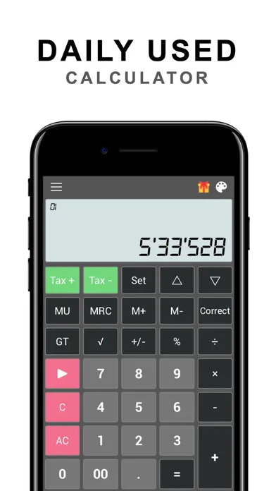 Capturas de tela do Desktop Calculator Pro