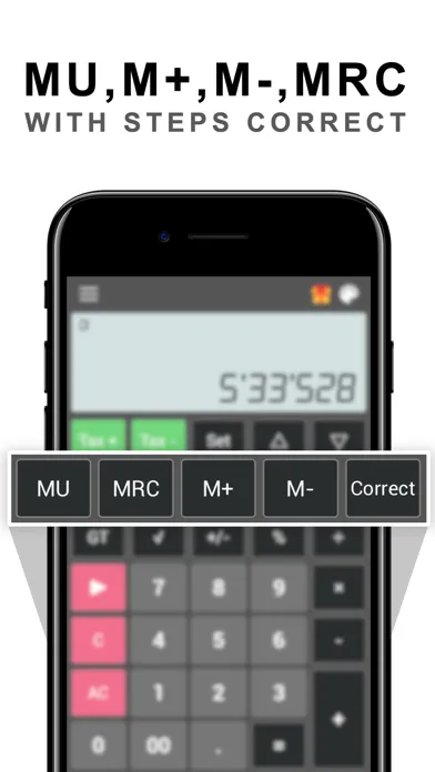 Capturas de tela do Desktop Calculator Pro