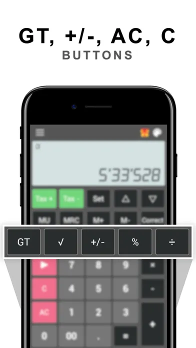 Capturas de tela do Desktop Calculator Pro