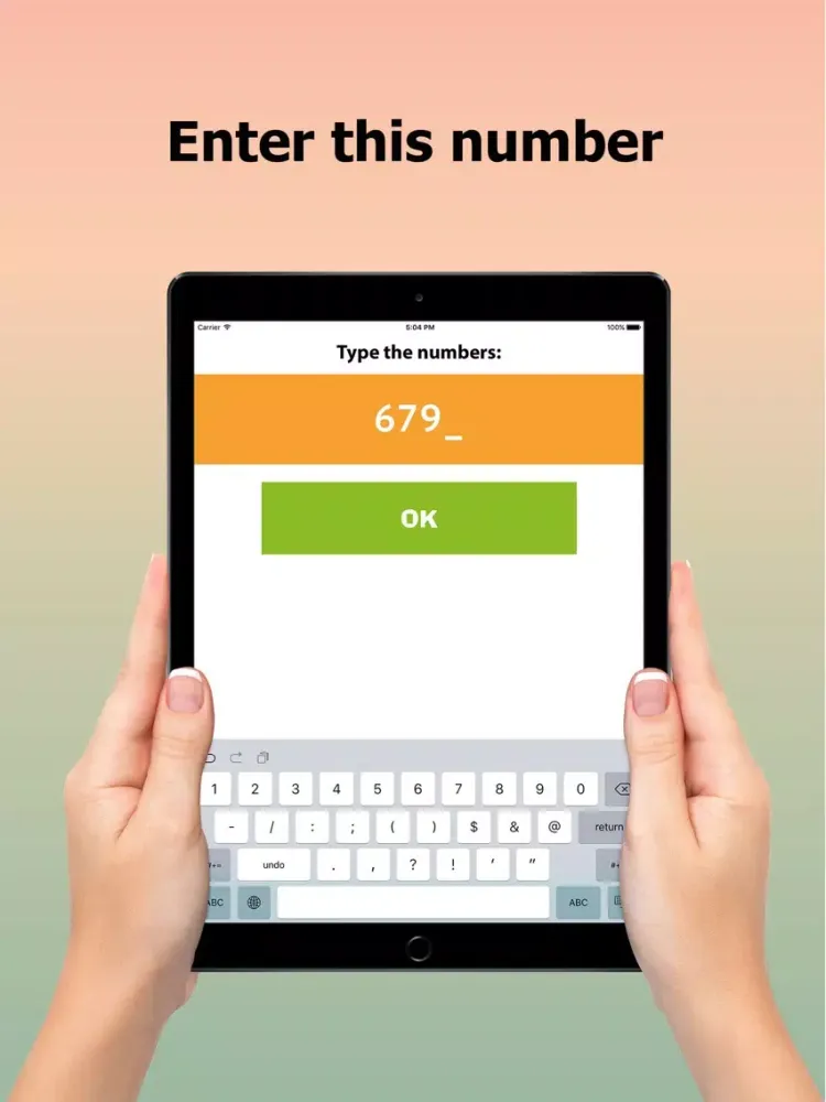 Numbers™ iPad 應用截圖