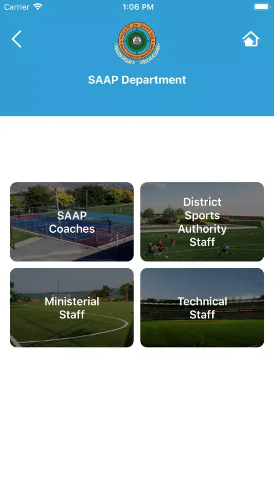 SAAP Directory Screenshots