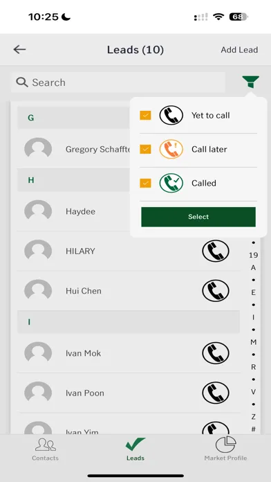 Ảnh chụp màn hình của AgentSAM HK