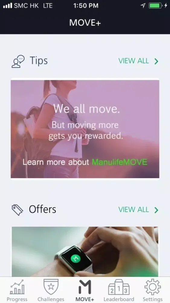 ManulifeMOVE Screenshots