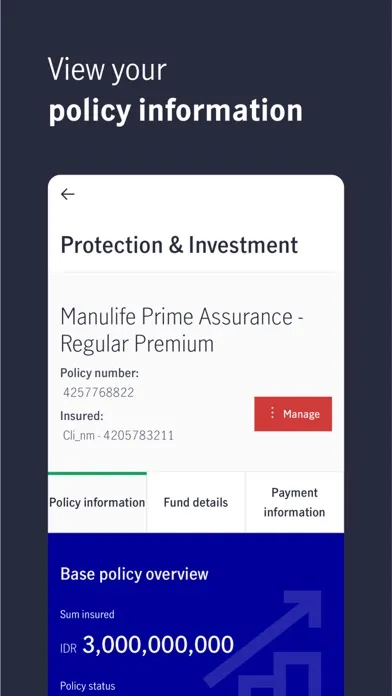 Capturas de pantalla de Manulife Indonesia