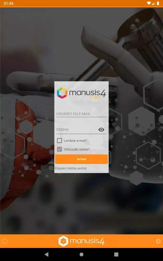 Manusis Mobile Screenshots