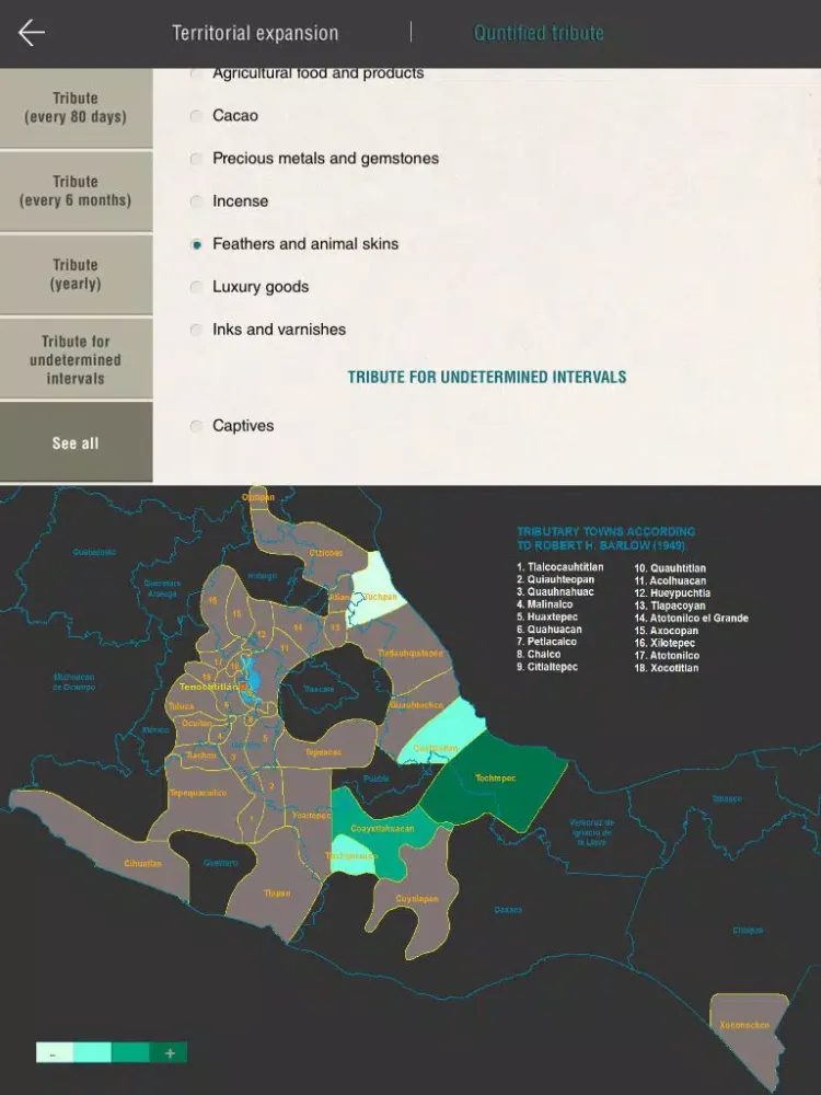 Codex Mendoza iPad 應用截圖