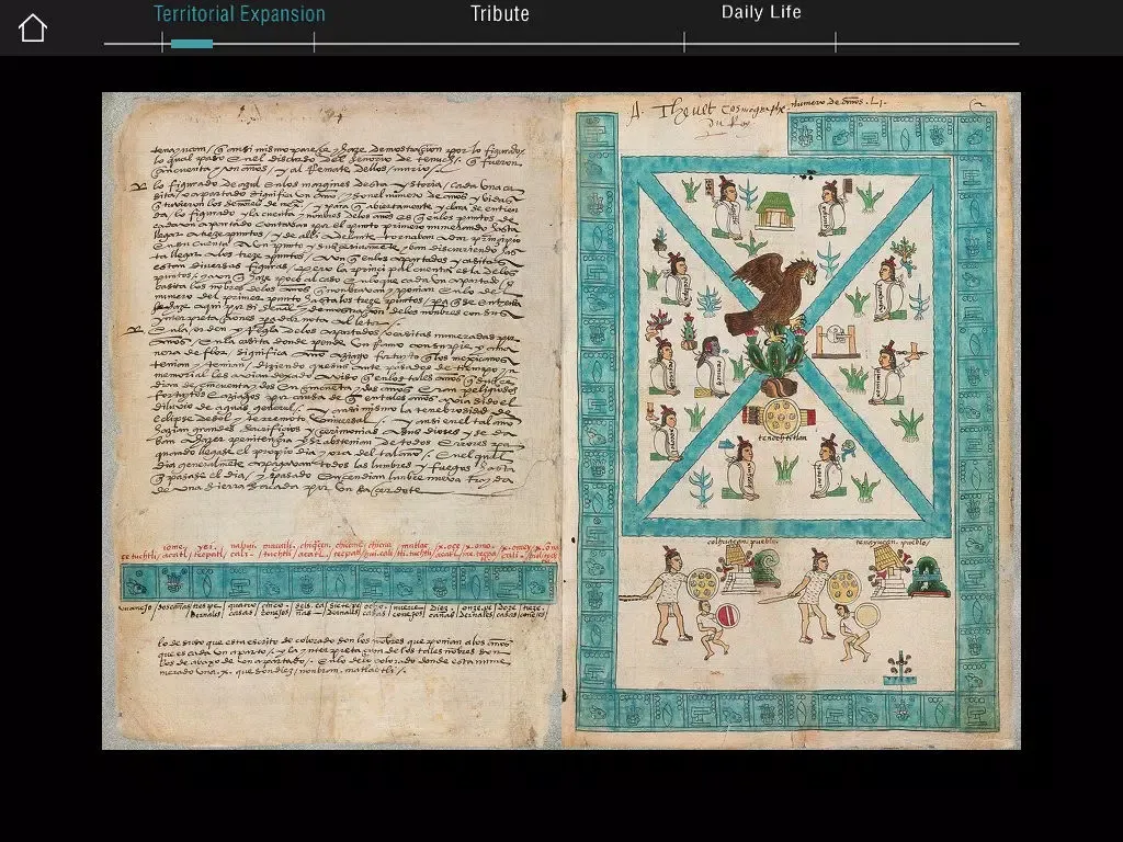 Codex Mendoza iPad 應用截圖