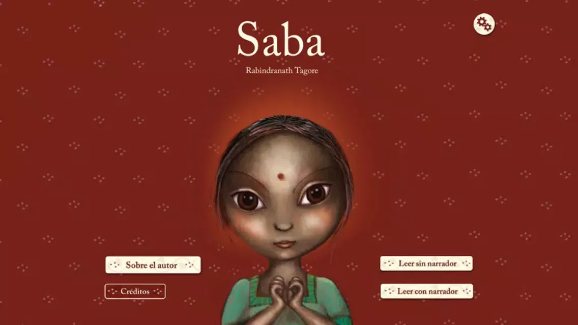 ภาพหน้าจอของ Saba de Rabindranath Tagore