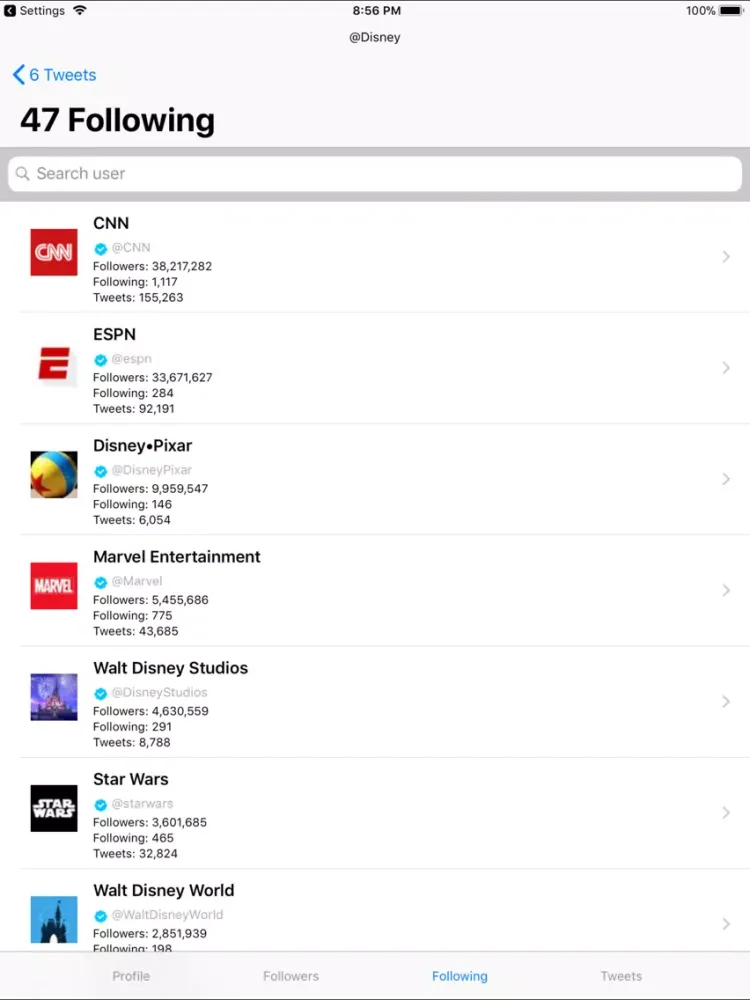 Capturas de pantalla de Charlatan for Twitter iPad 