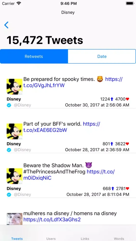 Capturas de pantalla de Charlatan for Twitter