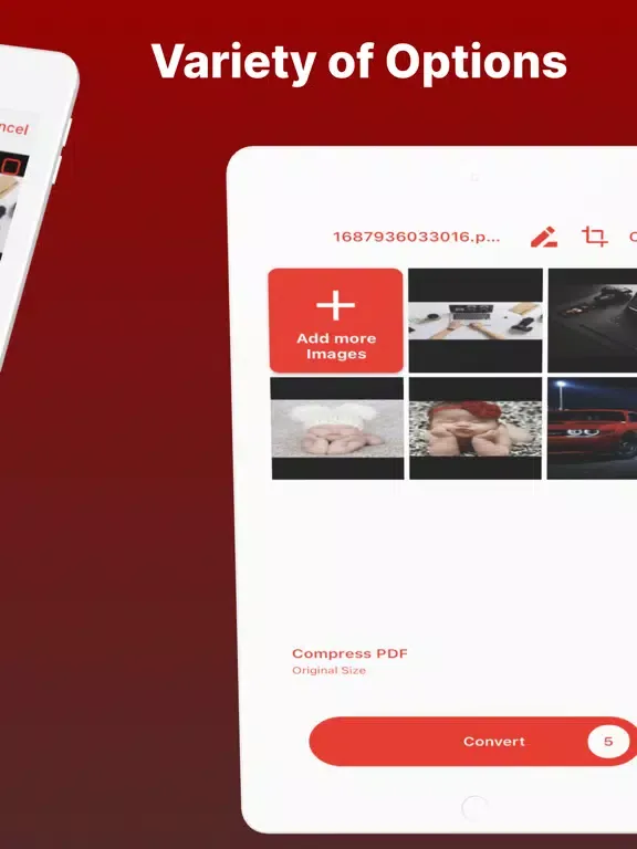 Captures d'écran de All Image To Pdf Converter iPad 