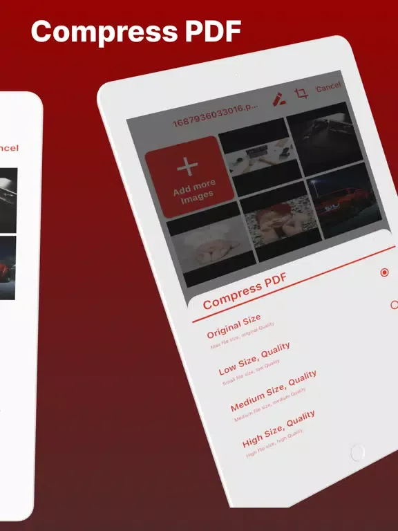 Captures d'écran de All Image To Pdf Converter iPad 