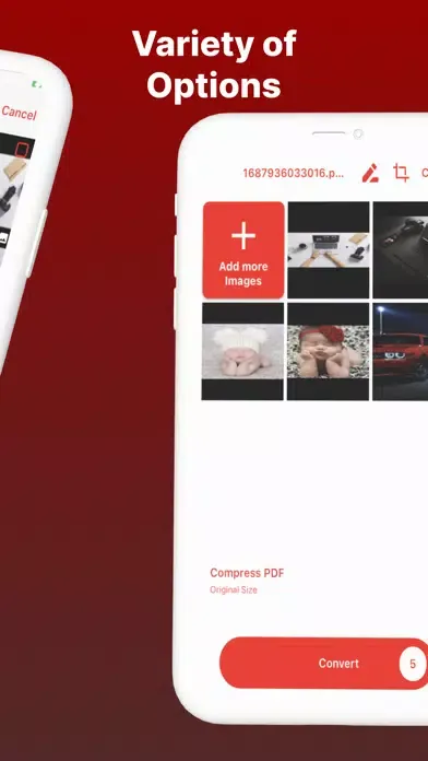 Captures d'écran de All Image To Pdf Converter