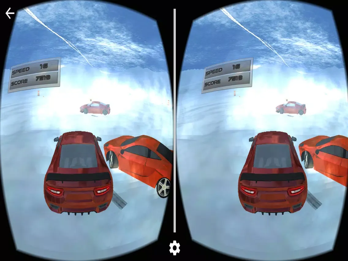 VR Real Snowy mountain Drifting game Pro iPad 應用截圖