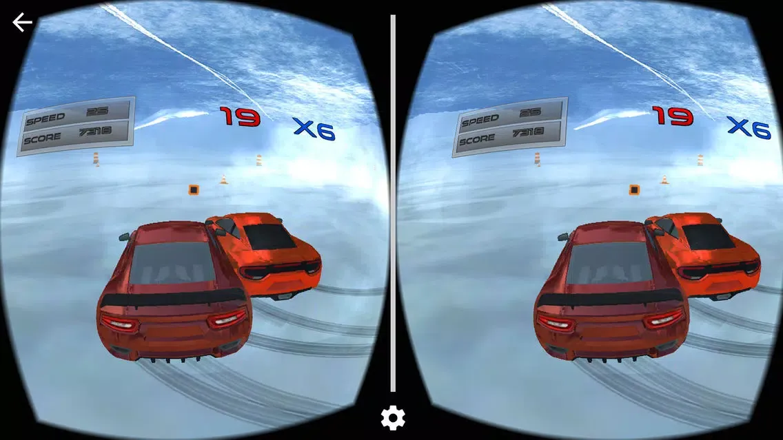 VR Real Snowy mountain Drifting game Pro應用截圖