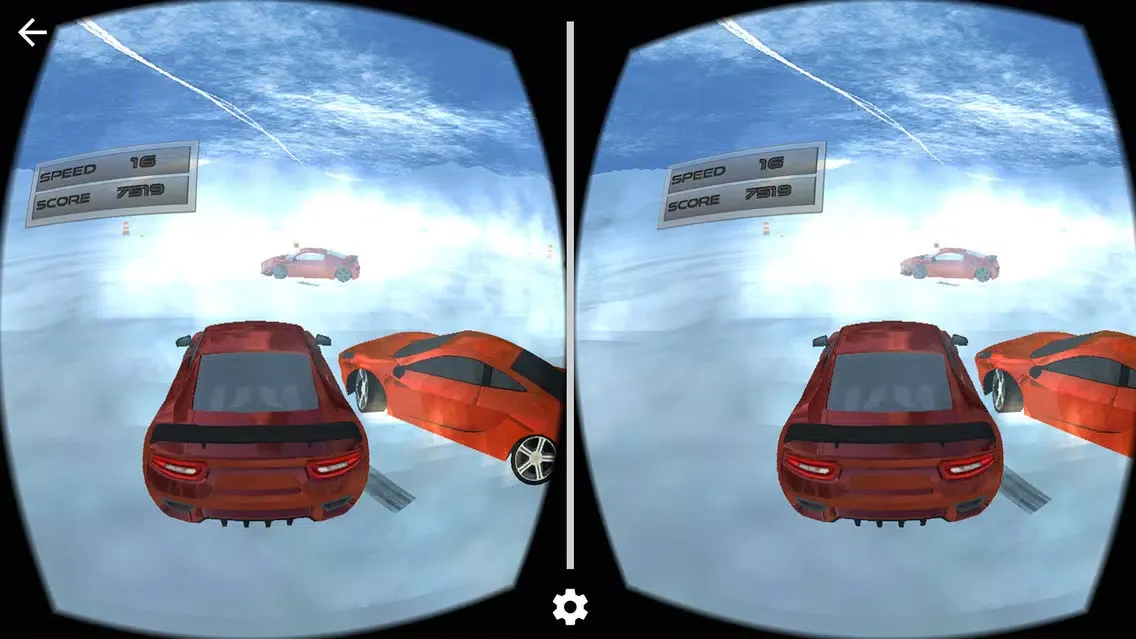 VR Real Snowy mountain Drifting game Pro應用截圖