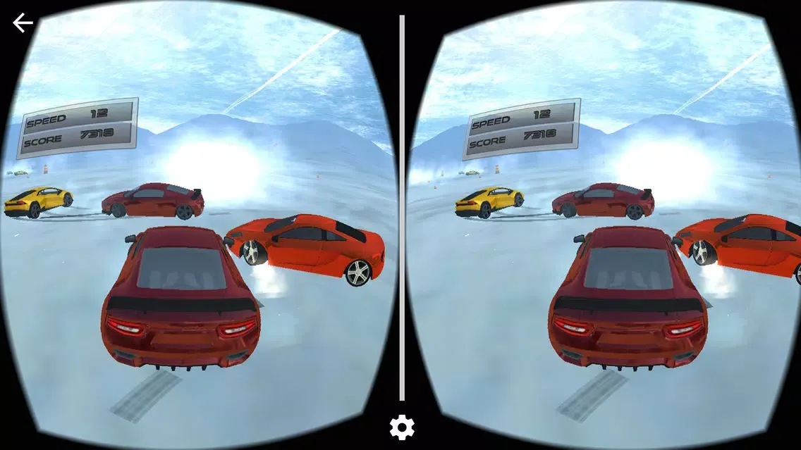 VR Real Snowy mountain Drifting game Pro應用截圖