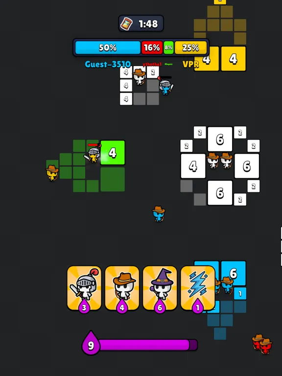 Clash Land iPad  स्क्रीनशॉट