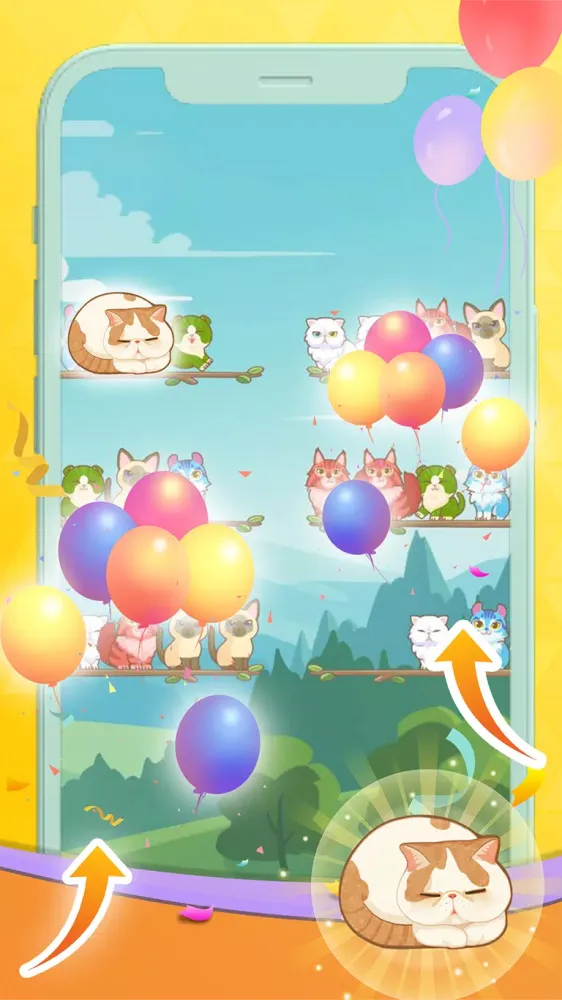 Kitty Sort Match Game Ekran Görüntüleri