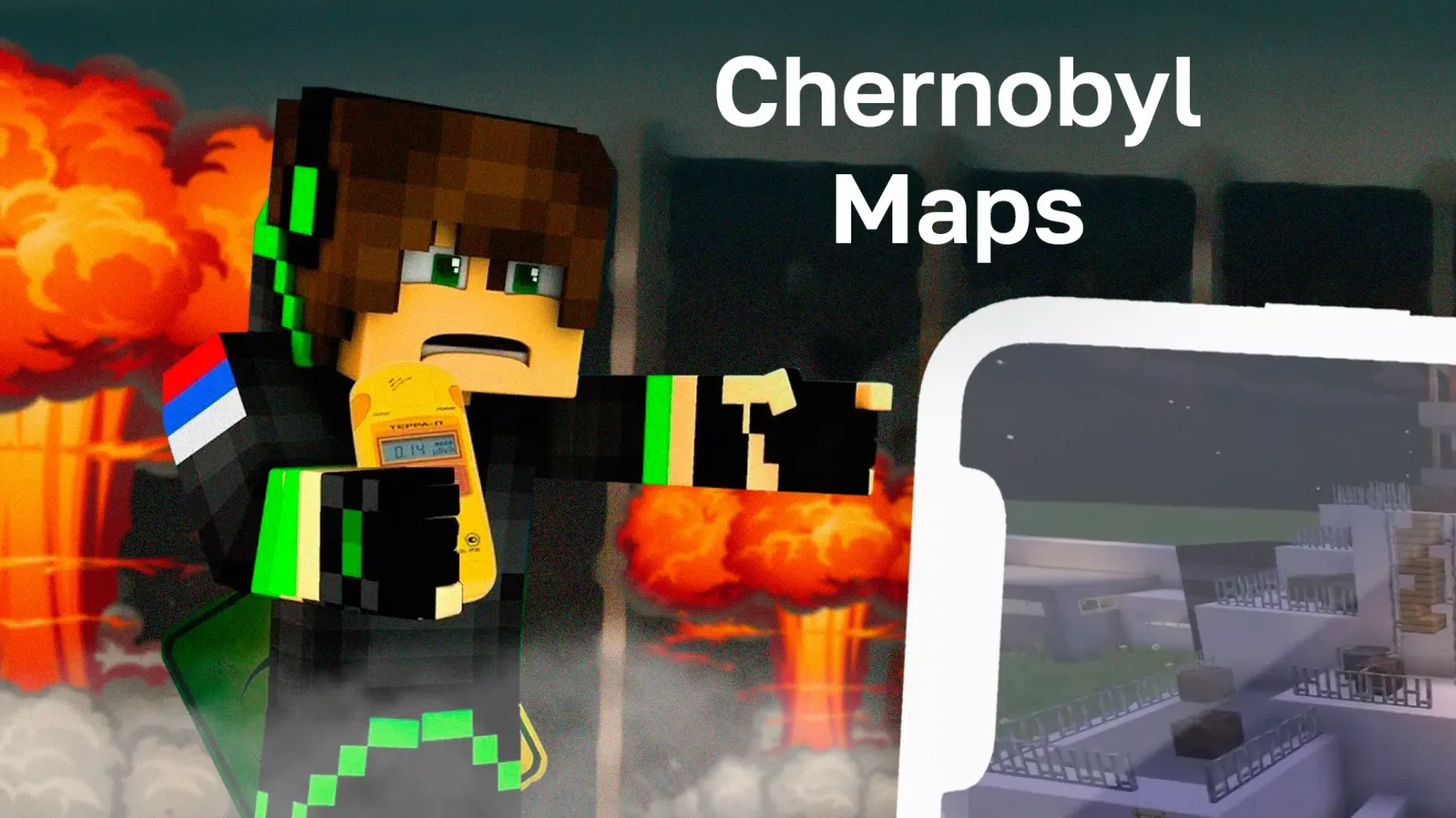 Chernobyl Map for mcpe Screenshots