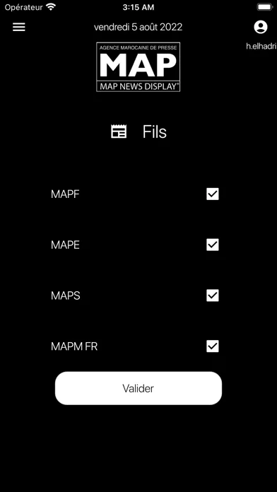 MAP News Display應用截圖