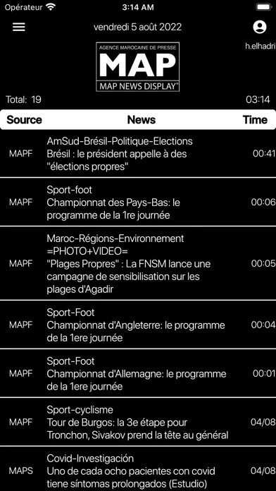 MAP News Display應用截圖
