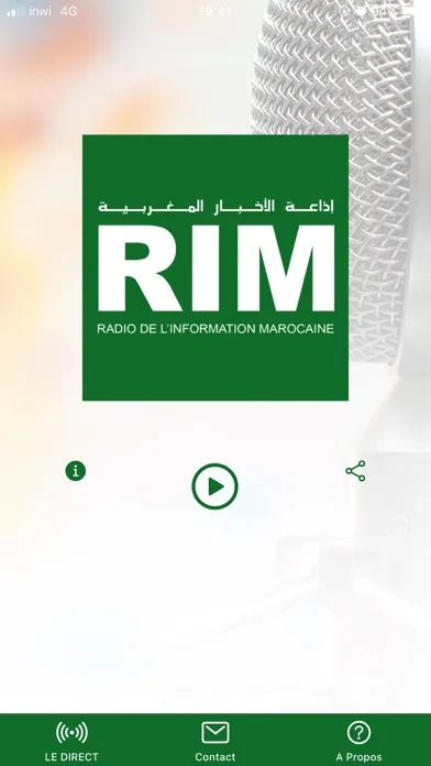 Ảnh chụp màn hình của RIM Live