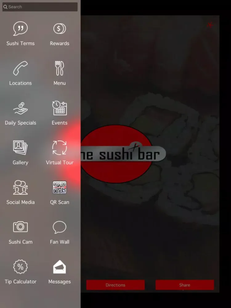 The Sushi Bar iPad  Screenshots