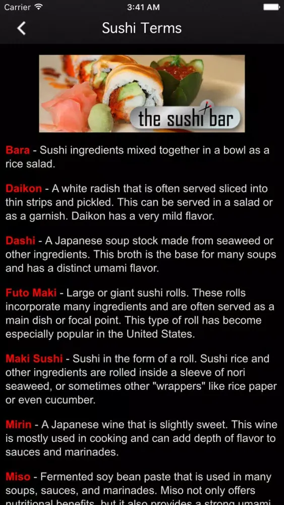 The Sushi Bar Screenshots