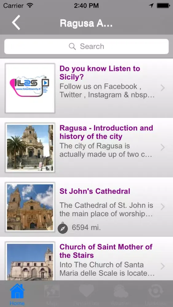 Audio Guide Ragusa Screenshots