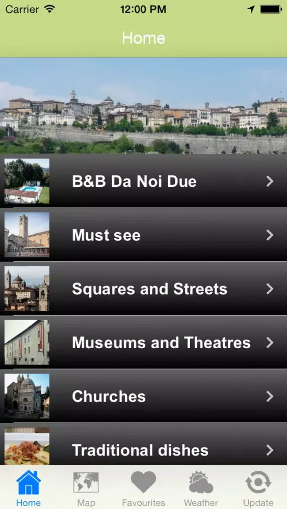 Bergamo city guide Screenshots