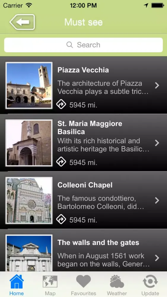 Bergamo city guide Screenshots