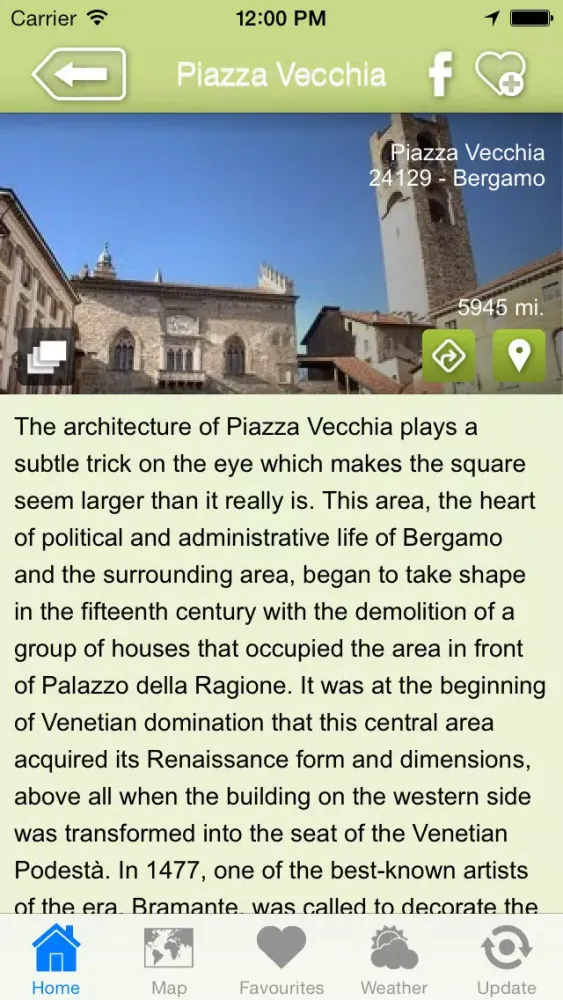 Bergamo city guide Screenshots