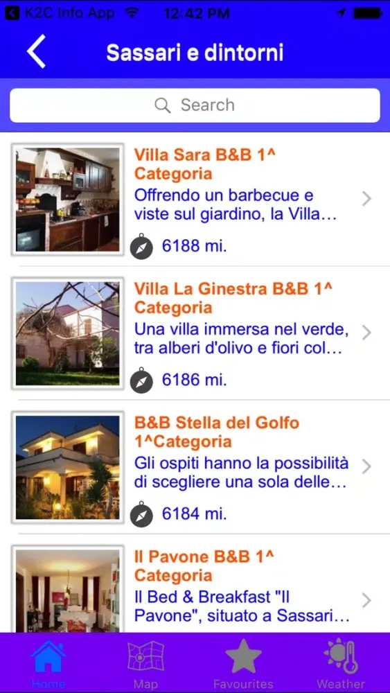 Bed&Breakfast Sardegna Italia應用截圖