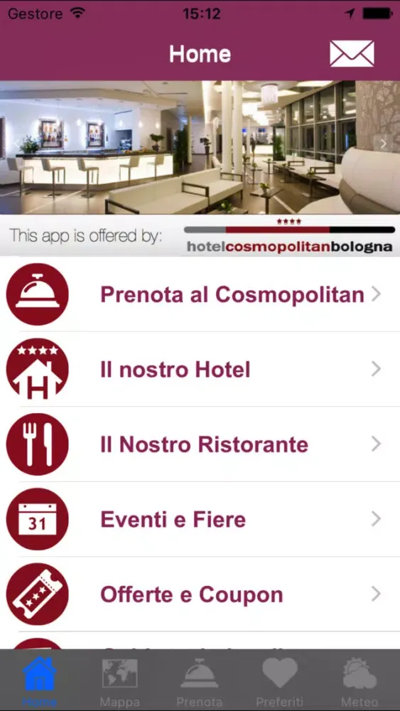 Tangkapan layar Visit Bologna by Cosmopolitan