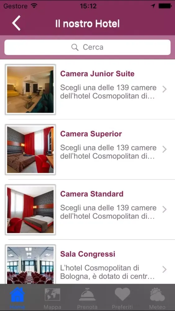 Tangkapan layar Visit Bologna by Cosmopolitan