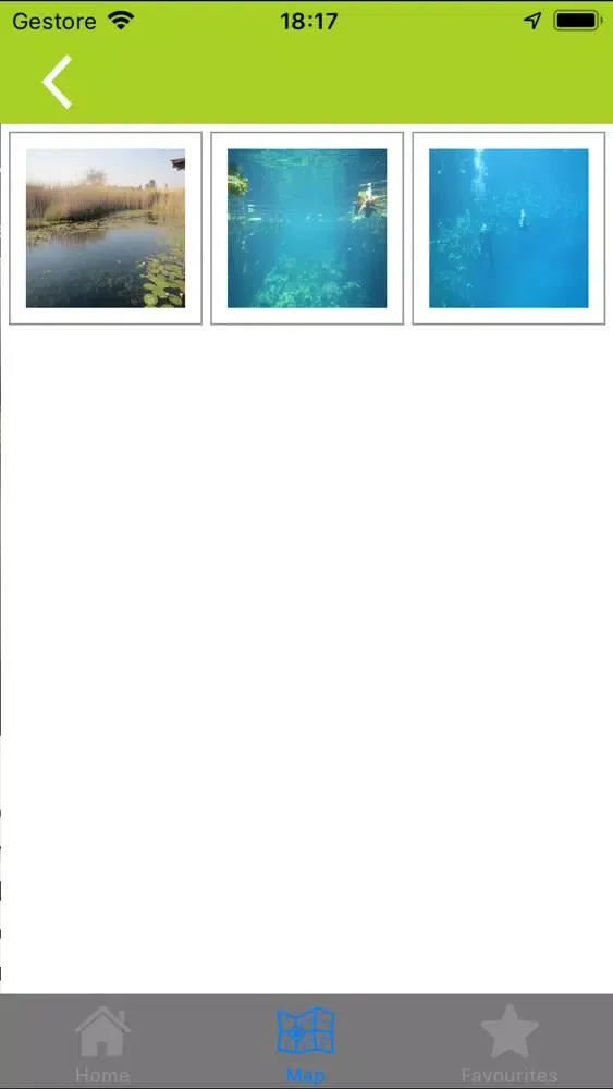 Capturas de tela do Marico Biosphere Info App